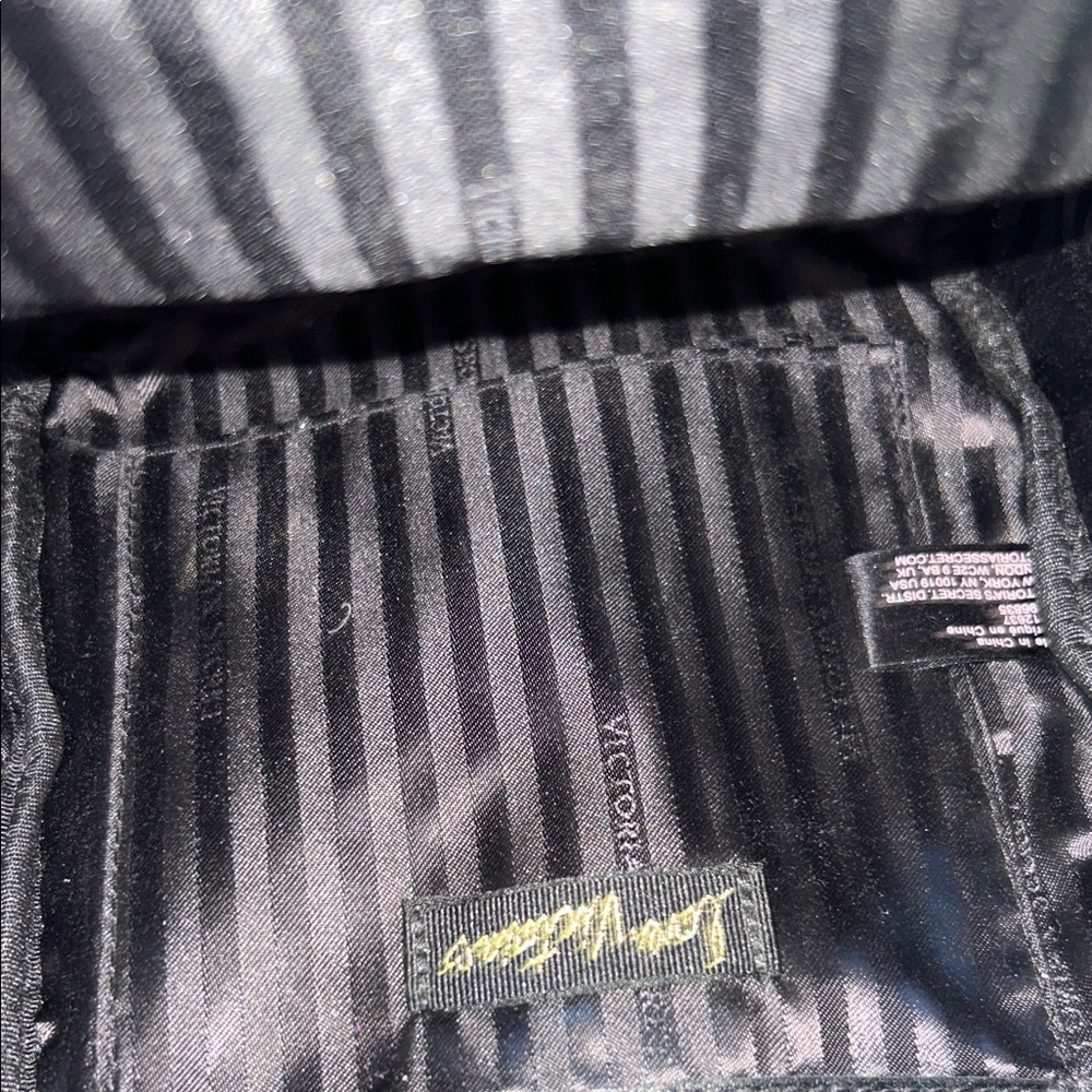 Victoria's Secret- Brand new, never used.
Black Velvet Mini Backpack - Picture 5 of 7